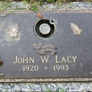 John W. Lacy (grave)