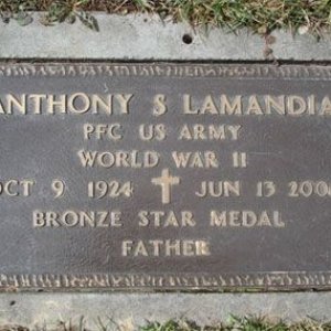 Anthony S. Lamandia (grave)