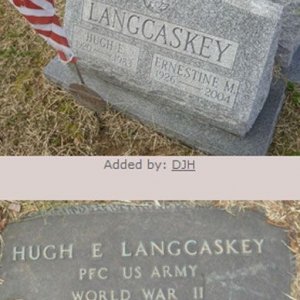 Hugh E. Langcaskey (grave)