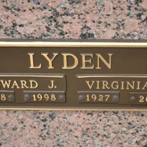 Edward J. Lyden (grave)