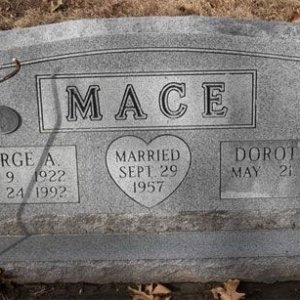 George A. Mace (grave)