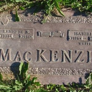 Kenneth N. MacKenzie (grave)