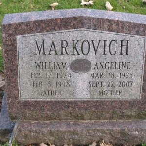 William Markovich (grave)