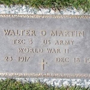 Walter D. Martin (grave)
