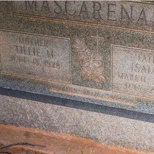 Isaias S. Mascarenas (grave)