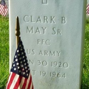 Clark B. May (grave)