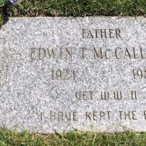 Edwin T. McCalligan (grave)