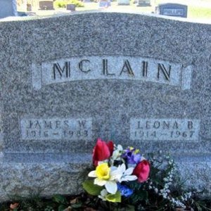 James W. McLain (grave)