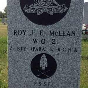 Roy J.E. McLean (grave)