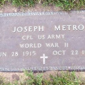 Joseph Metro (grave)