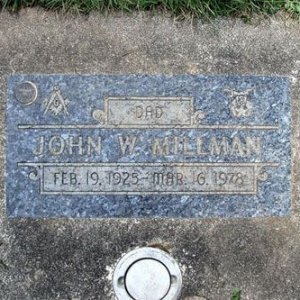 John W. Millman (grave)