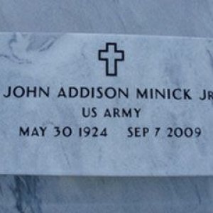John A. Minick,Jr (grave)