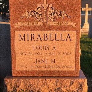Louis A. Mirabella (grave)