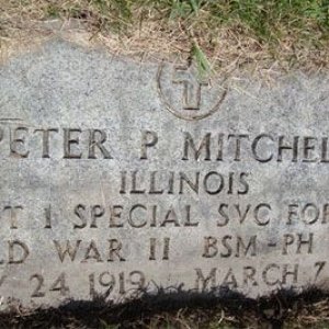 Peter P. Mitchell (grave)