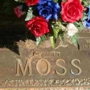 Wilford L. Moss (grave)