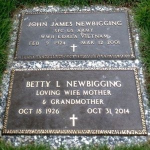 John J. Newbigging (grave)