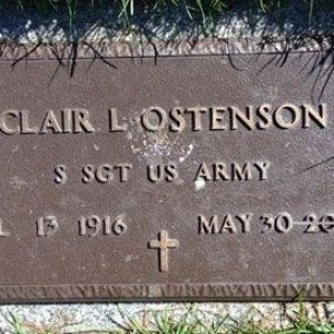 Clair L. Ostenson (grave)