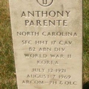 Anthony Parente (grave)