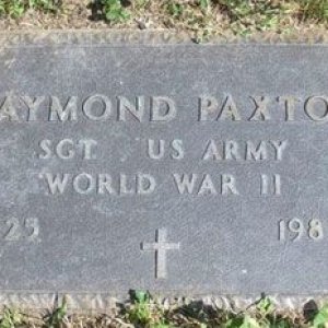 Raymond Paxton (grave)