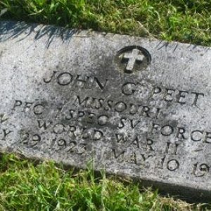 J. Peet (grave)