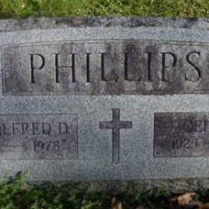 Alfred D. Phillips (grave)