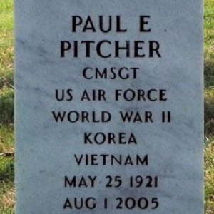Paul E. Pitcher (grave)