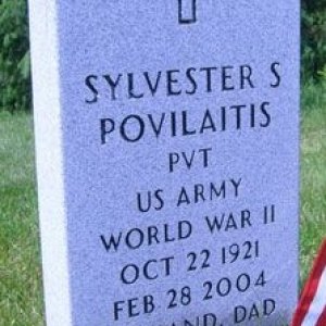 Sylvester S. Povilaitis (grave)