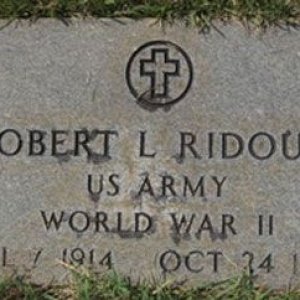 Robert L. Ridoutt (grave)