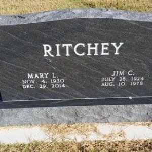 James C. Ritchey (grave)
