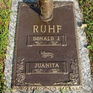 Donald J. Ruhf (grave)