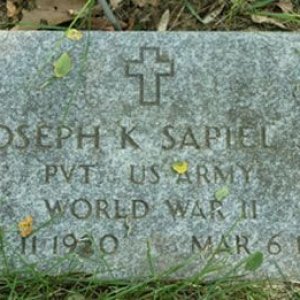 Joseph K. Sapiel,Jr (grave)