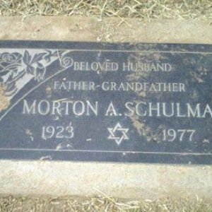 Morton A. Schulman (grave)