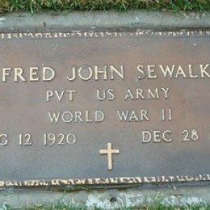 Fred J. Sewalk (grave)