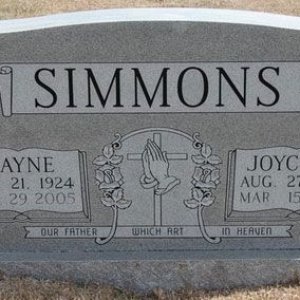 Wayne Simmons (grave)