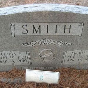 Archie F. Smith (grave)