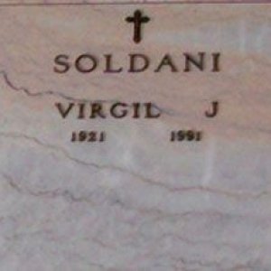 Virgil J. Soldani (grave)