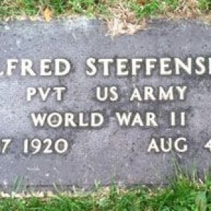 Alfred Steffensen (grave)