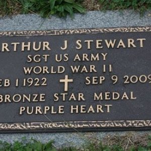 Arthur J. Stewart (grave)