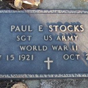 Paul E. Stocks (grave)