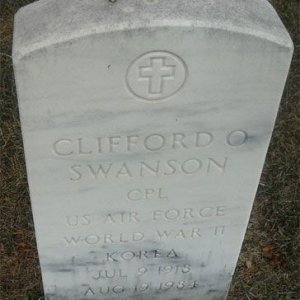 Clifford O. Swanson (grave)