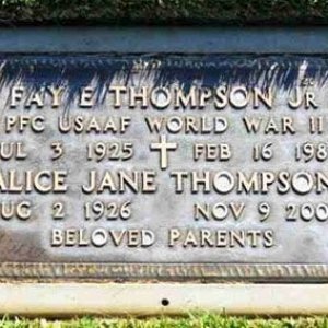 Fay E. Thompson,Jr (grave)