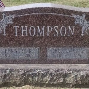 Herbert R. Thompson (grave)