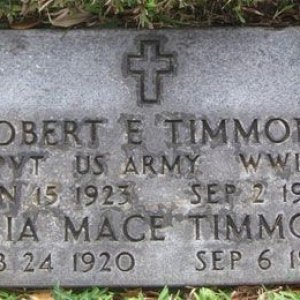 Robert E. Timmons (grave)