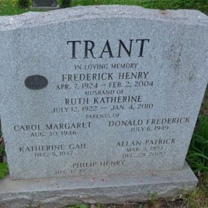 Frederick H. Trant (grave)