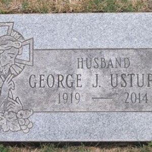 George J. Ustupski (grave)