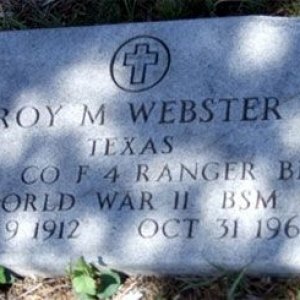Roy M. Webster (grave)