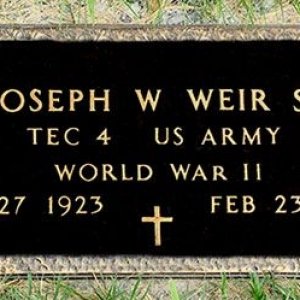 Joseph W. Weir (grave)