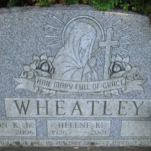Wilson K. Wheatley,Jr (grave)