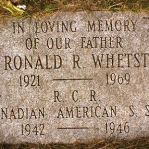 Ronald R. Whetstone (grave)