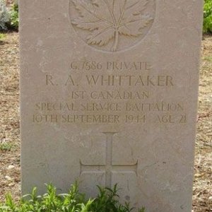 R. Whittaker (grave)